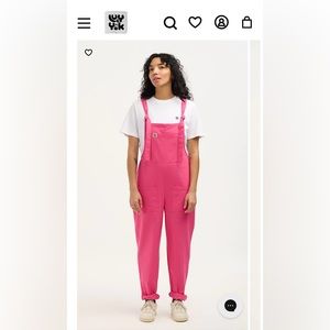 Lucy & Yak Pink Dungarees